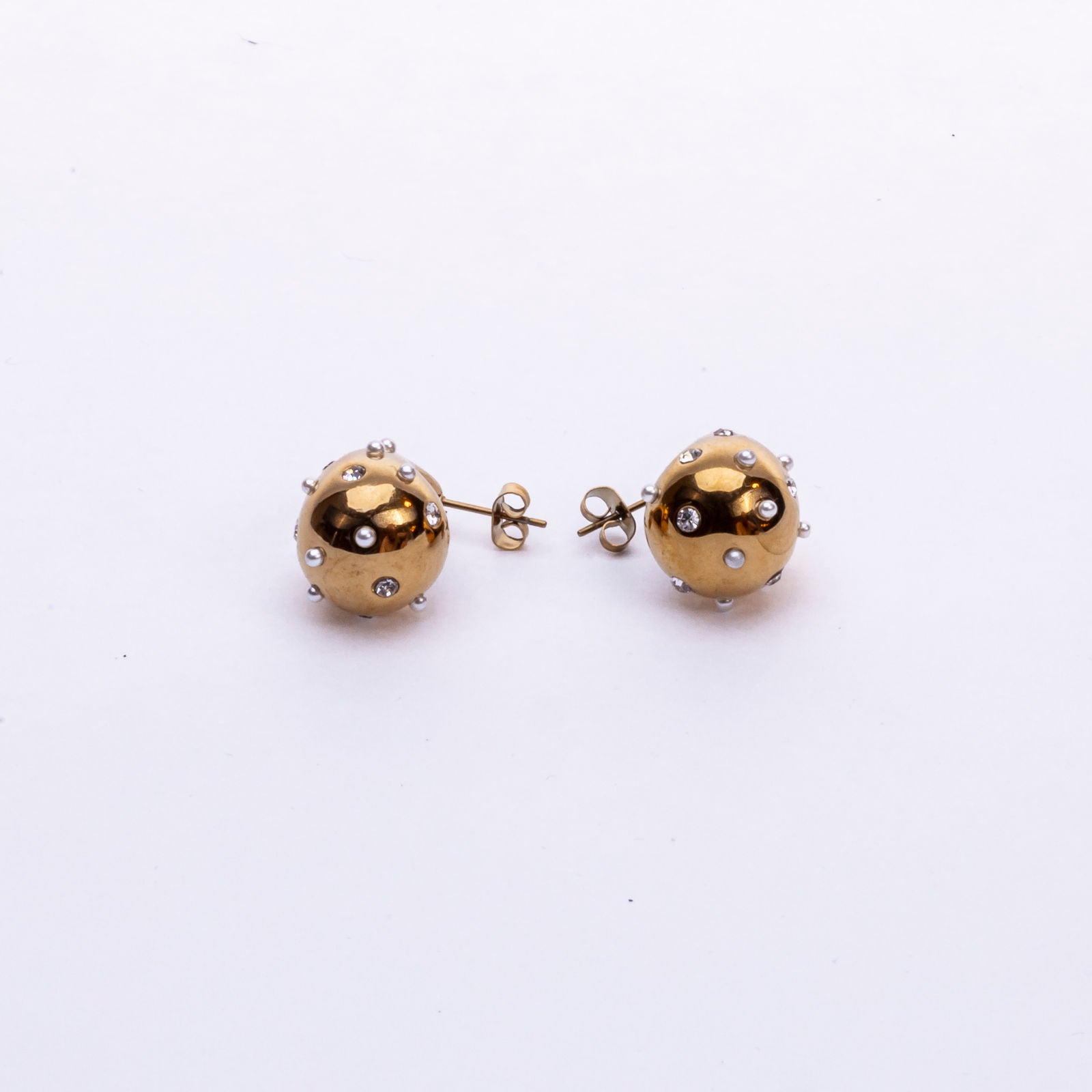 Stellar Ohrstecker Gold/Strass