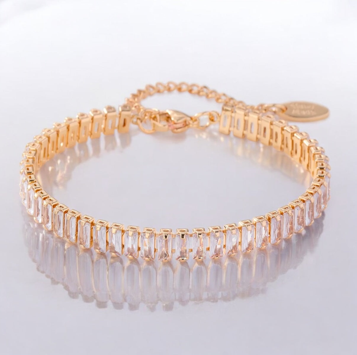 Bella Armband Gold mit Diamanten